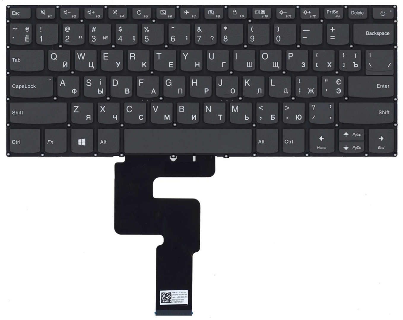 Клавиатура LENOVO IdeaPad 520S-14IKB OEM