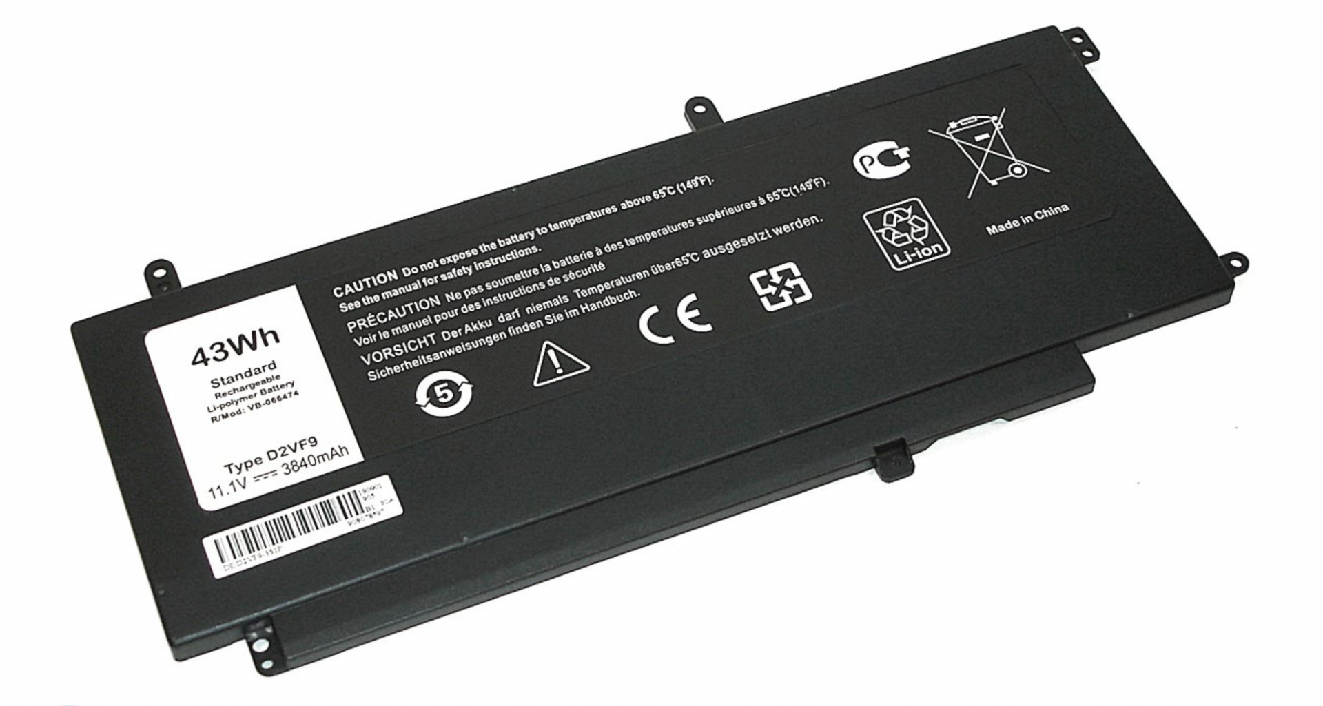 Аккумулятор Dell Vostro 14 5000 11.1V, 3400mAh, OEM