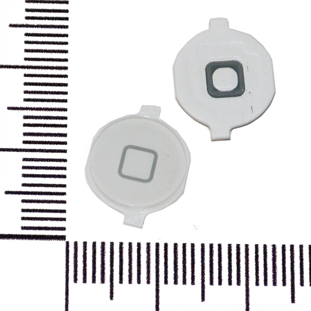 Толкатель кнопки HOME iPhone 4 белый