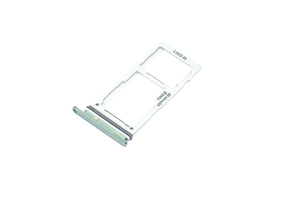 Лоток для SIM-карты Samsung Galaxy S10 (G973F) зеленый