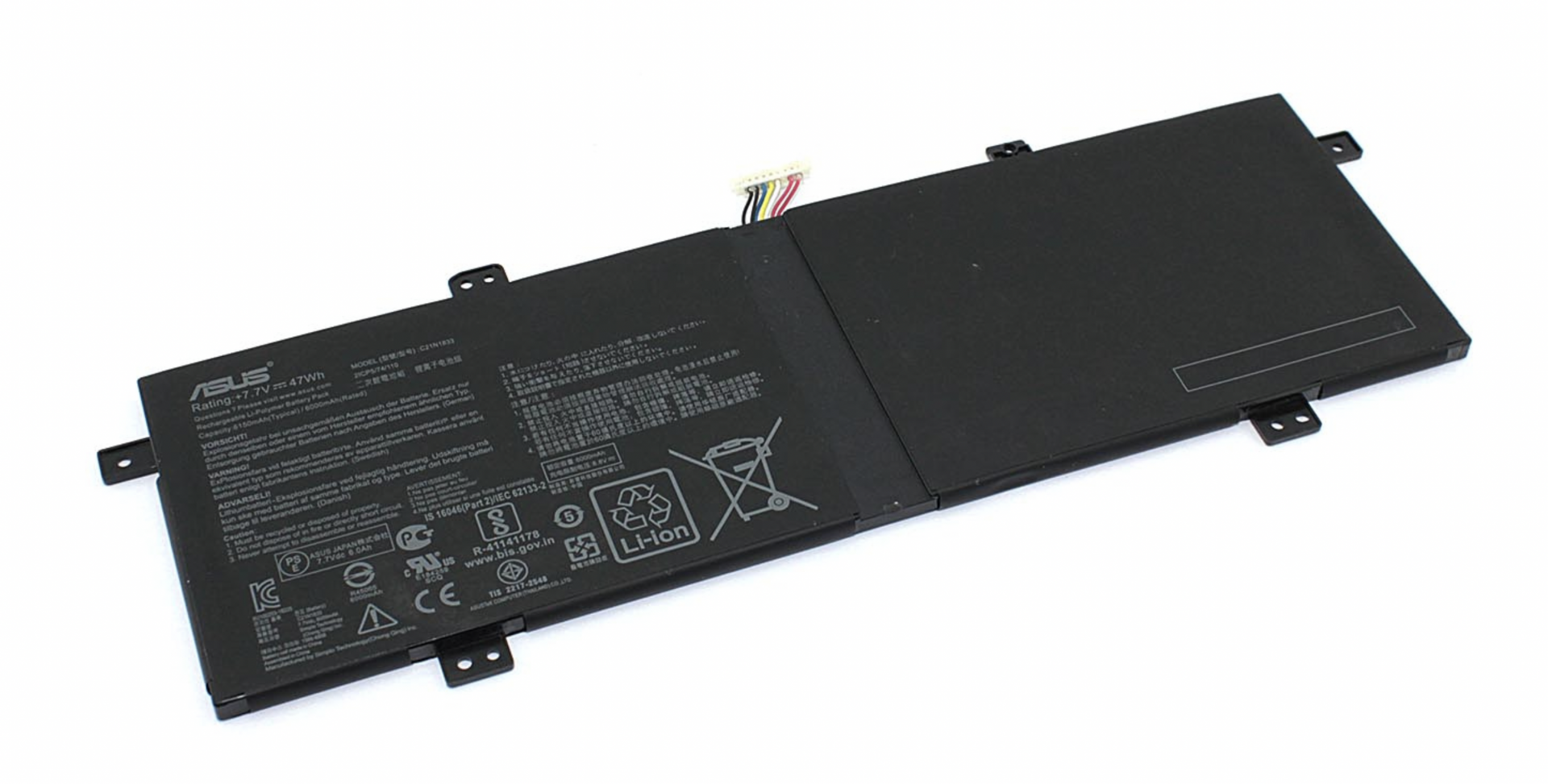 Аккумулятор Asus ZenBook 14 UX431FA-AM022R 7.7V, 47Wh, Original
