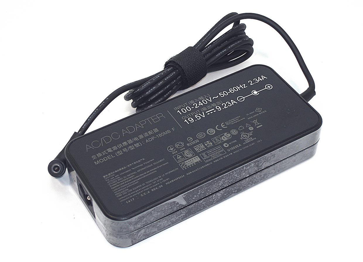 Блок питания (сетевой адаптер) ADP-180MB F для ноутбуков Asus 19.5V 9.23A 180W 6.0x3.7 Pin
