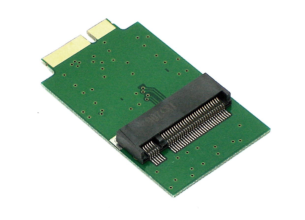 Переходник на SSD M.2 (NGFF) 12+6 для MacBook Air 2010-2011 A1369; A1370