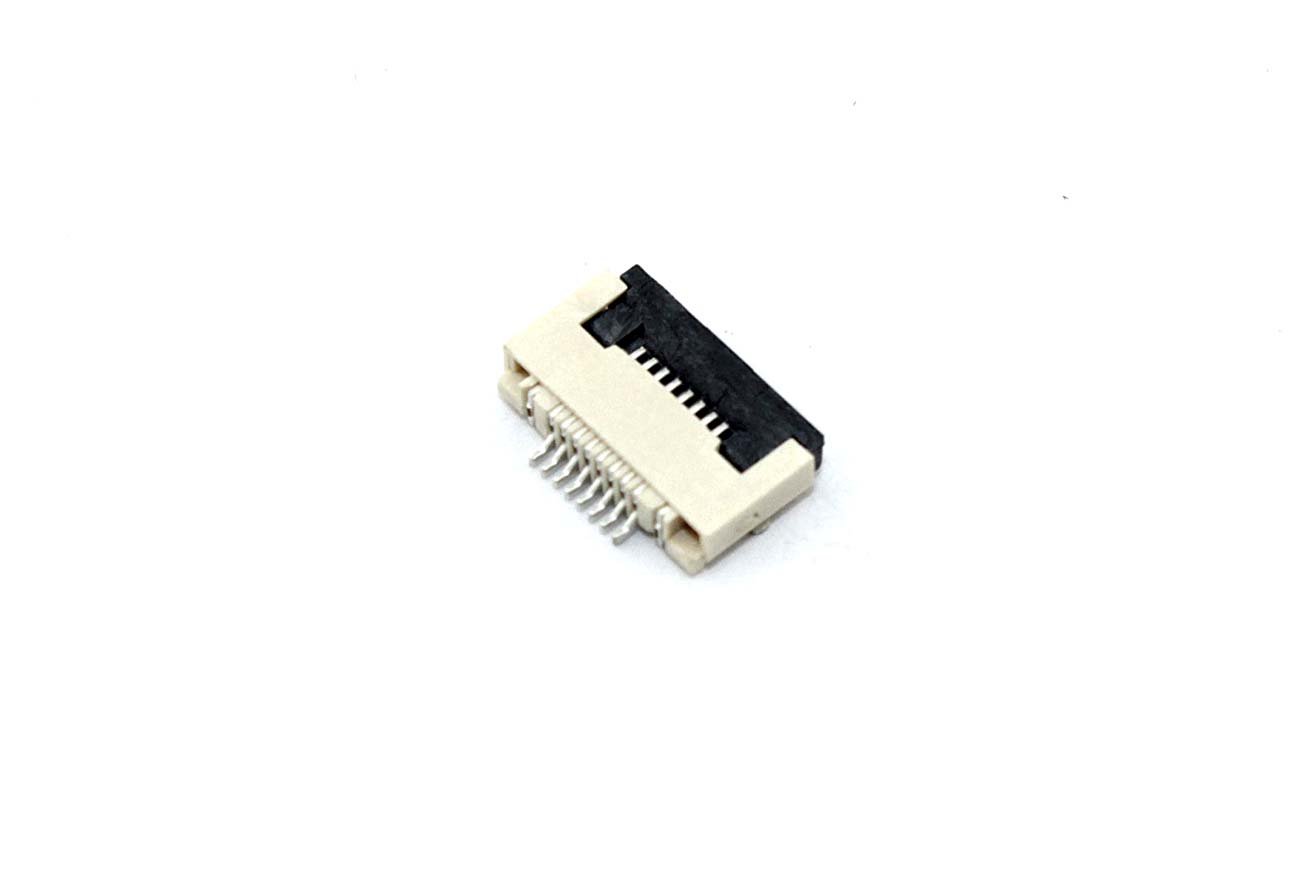 Разъем FPC Flip-Lock 0510-8RLGF 8 pin высота 1мм шаг 0,5мм