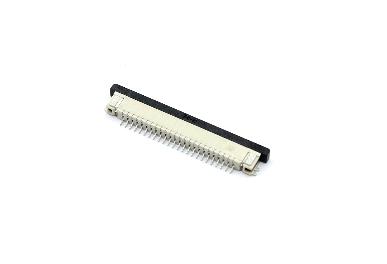 Разъем FPC  Half Coverage Bottom Contact 0.8K-BX-24PWB 24 pin высота 2мм шаг 0,8мм