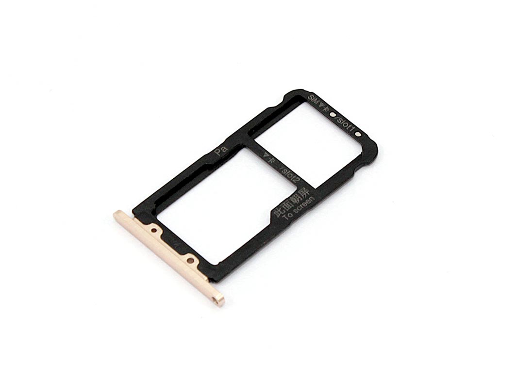 Лоток для SIM-карты Huawei Nova 3 золотой