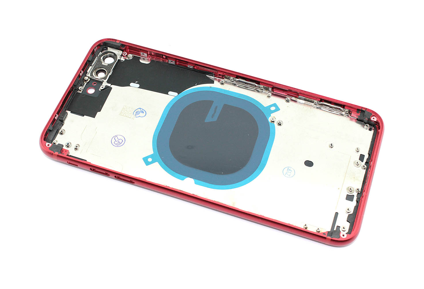 Задняя крышка (корпус) в сборе с рамкой для Apple iPhone 8 Plus красная